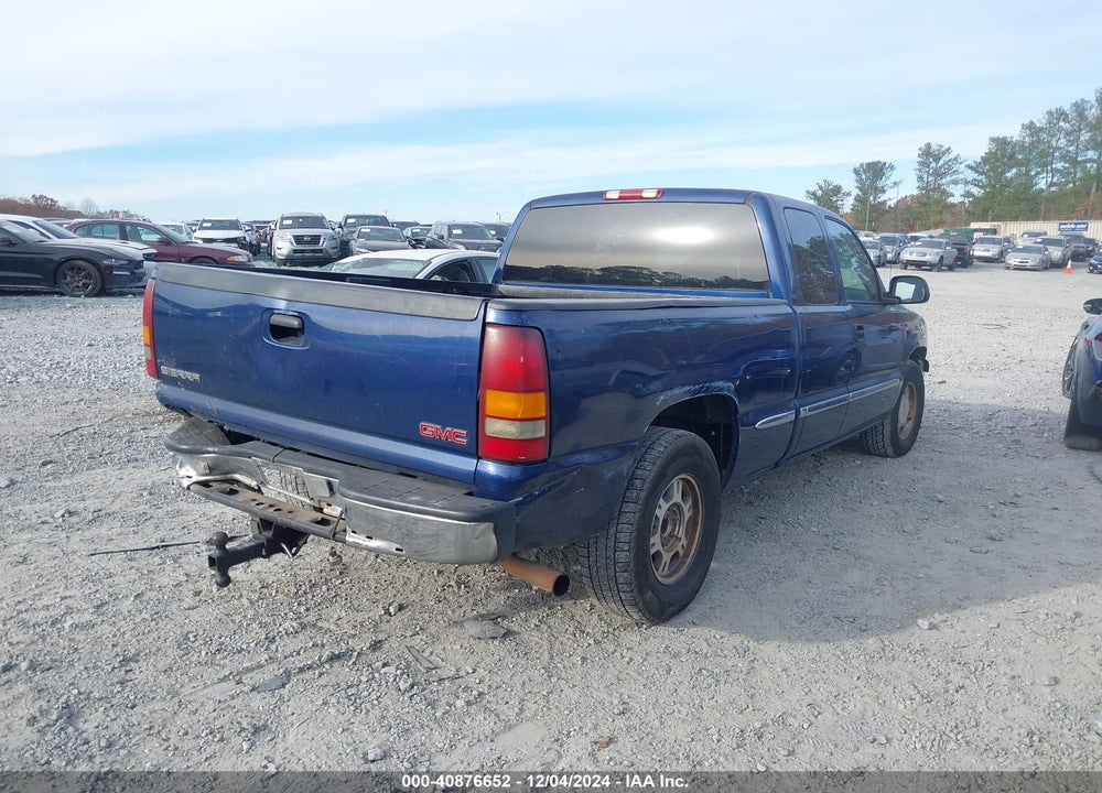 2001 GMC SIERRA 1500 SLE VIN: 2GTEC19T511207179