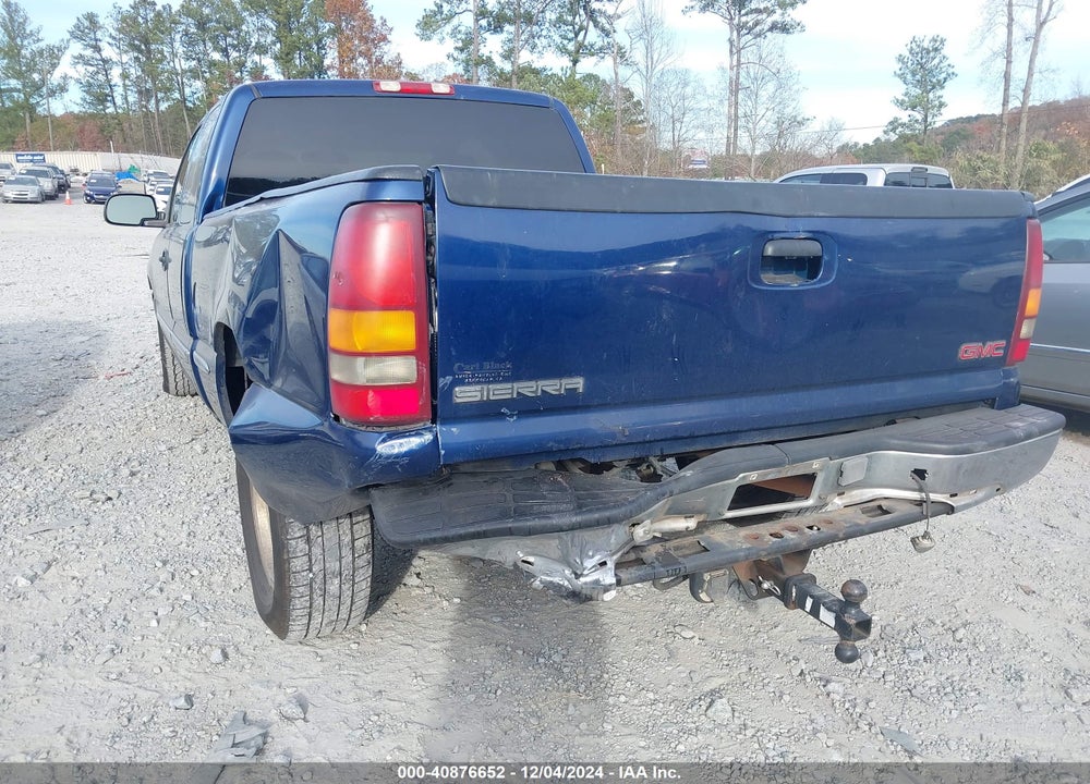 2001 GMC SIERRA 1500 SLE VIN: 2GTEC19T511207179