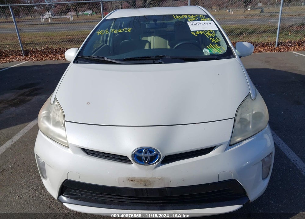 2013 TOYOTA PRIUS TWO VIN: JTDKN3DUXD1634263