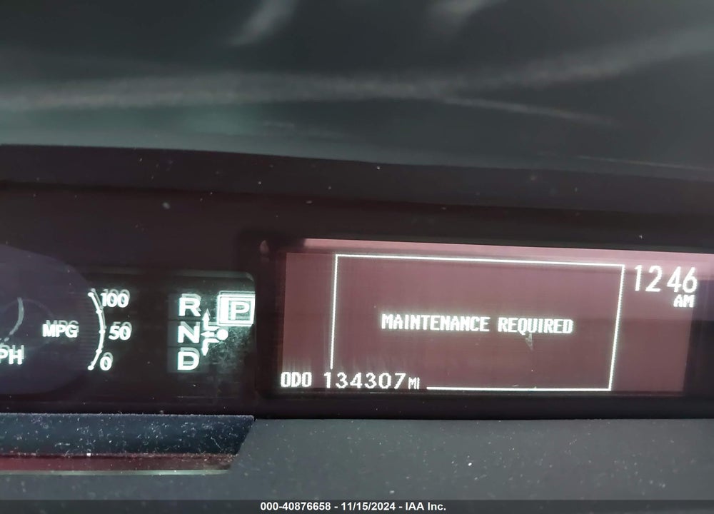 2013 TOYOTA PRIUS TWO VIN: JTDKN3DUXD1634263