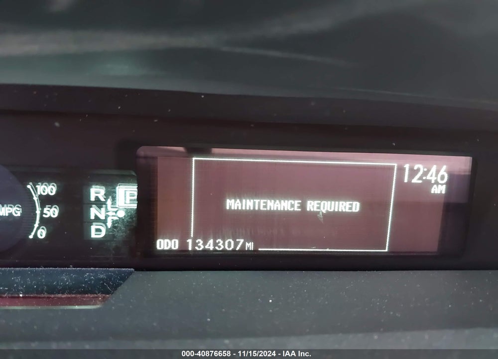 2013 TOYOTA PRIUS TWO VIN: JTDKN3DUXD1634263