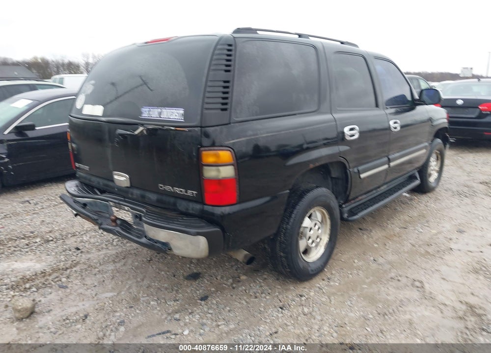 2005 CHEVROLET TAHOE LS VIN: 1GNEC13T15J194989