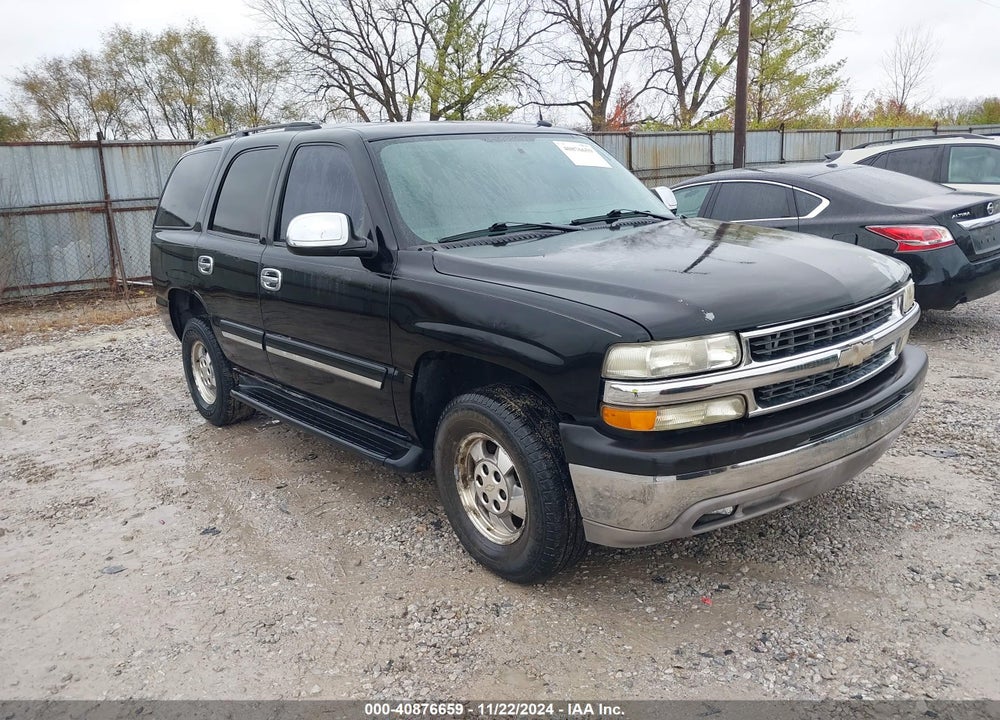 2005 CHEVROLET TAHOE LS VIN: 1GNEC13T15J194989