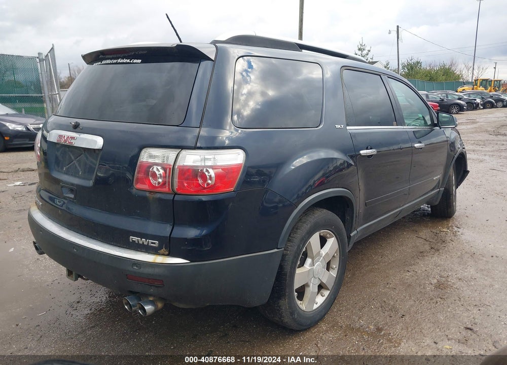 2008 GMC ACADIA SLT-1 VIN: 1GKEV23748J190486