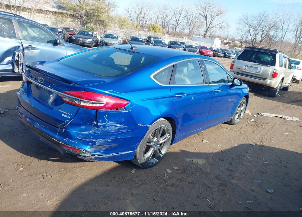 2017 FORD FUSION SPORT VIN: 3FA6P0VPXHR179788
