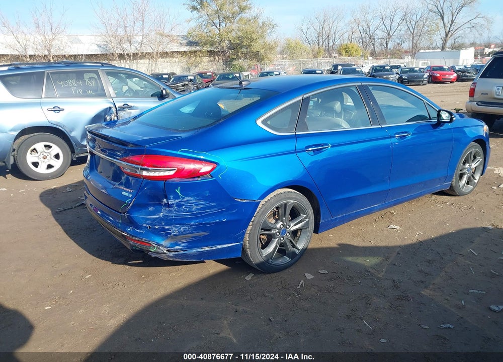 2017 FORD FUSION SPORT VIN: 3FA6P0VPXHR179788
