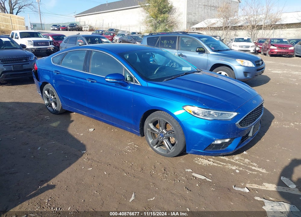 2017 FORD FUSION SPORT VIN: 3FA6P0VPXHR179788