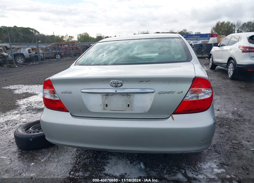 2004 TOYOTA CAMRY LE VIN: 4T1BE32K64U896616