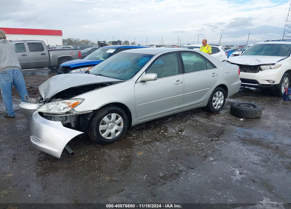 2004 TOYOTA CAMRY LE VIN: 4T1BE32K64U896616