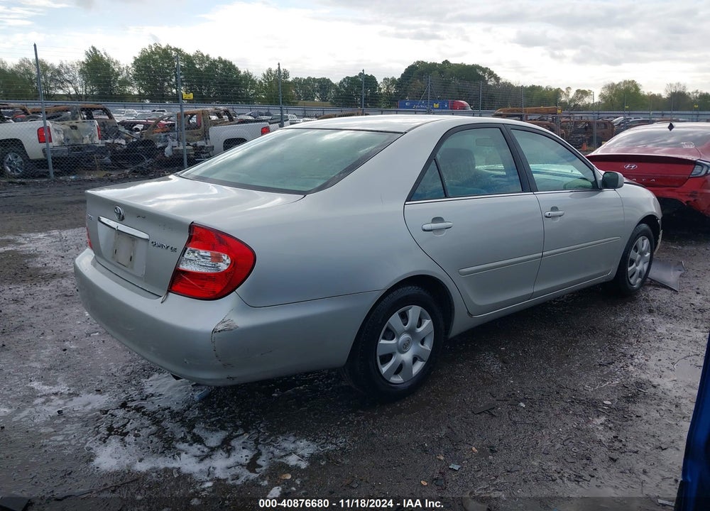 2004 TOYOTA CAMRY LE VIN: 4T1BE32K64U896616