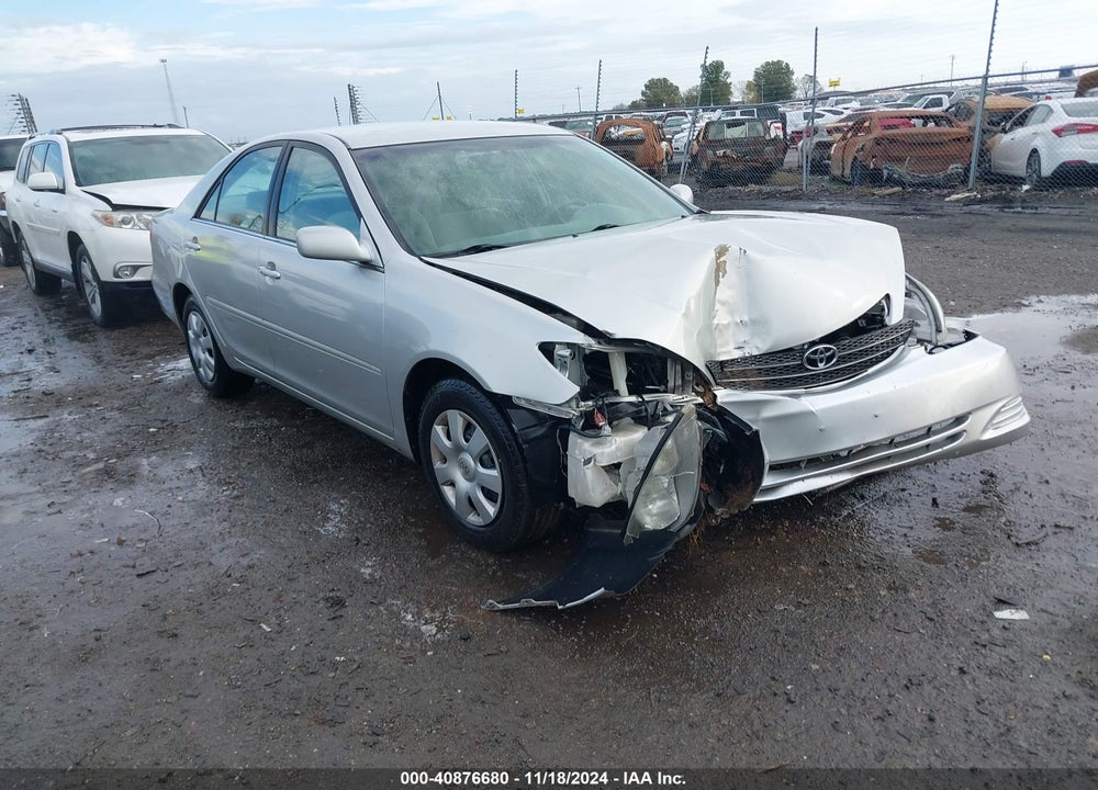 2004 TOYOTA CAMRY LE VIN: 4T1BE32K64U896616