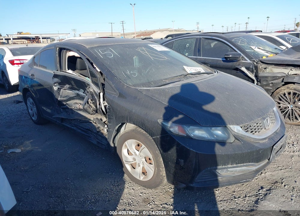 2014 HONDA CIVIC LX VIN: 19XFB2F59EE260298