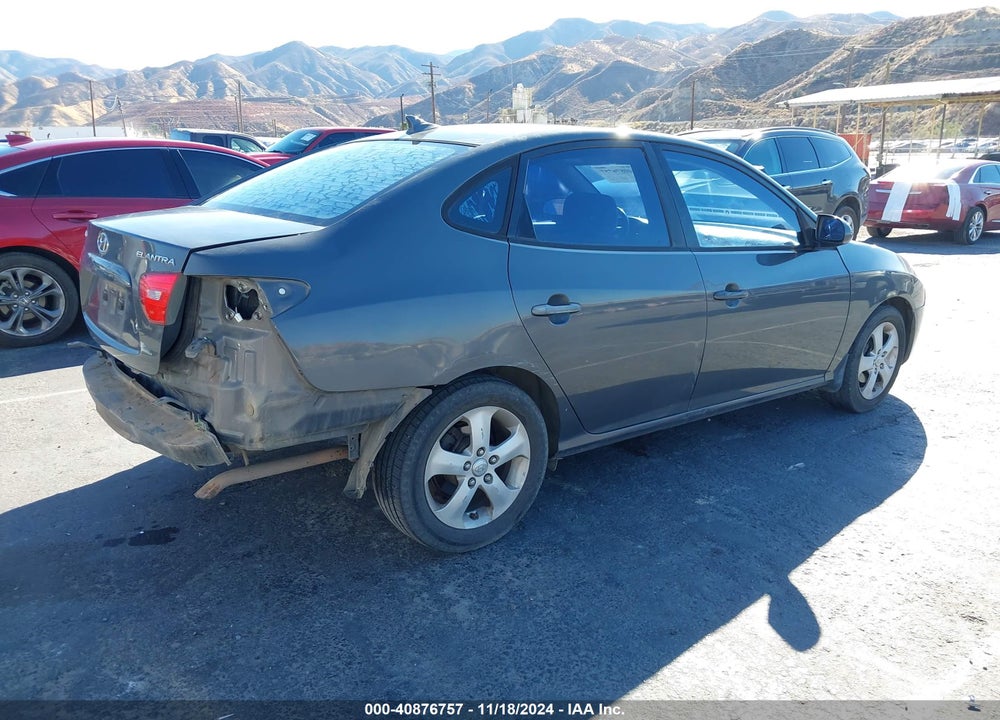 2009 HYUNDAI ELANTRA GLS VIN: KMHDU46DX9U712315