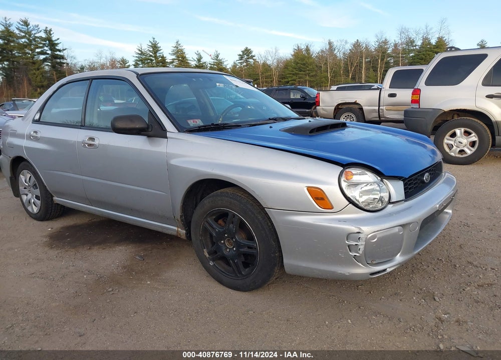 2002 SUBARU IMPREZA 2.5RS VIN: JF1GD67532H503359