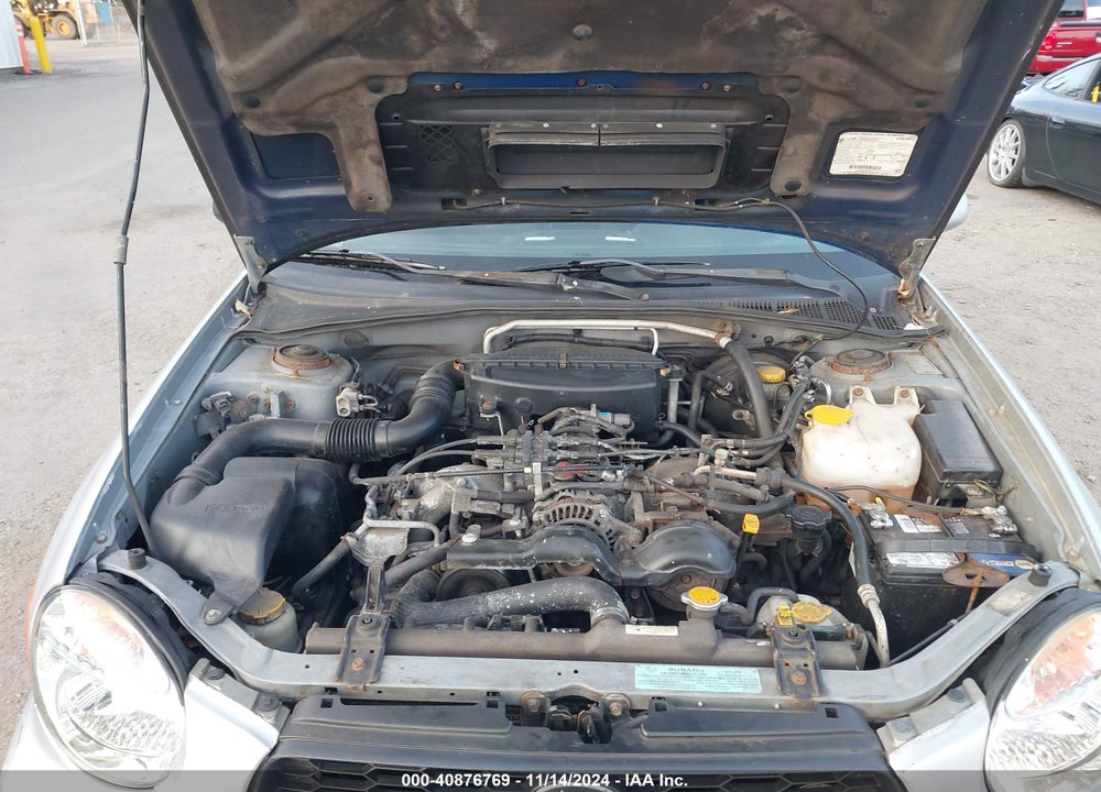 2002 SUBARU IMPREZA 2.5RS VIN: JF1GD67532H503359