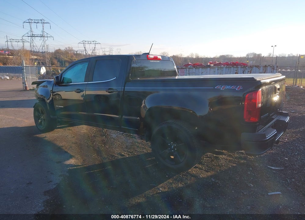 2017 CHEVROLET COLORADO LT VIN: 1GCGTCEN8H1228118