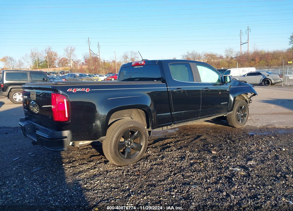 2017 CHEVROLET COLORADO LT VIN: 1GCGTCEN8H1228118