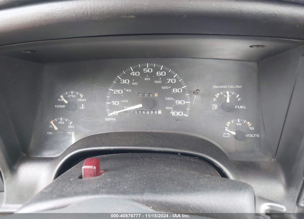 1995 CHEVROLET S TRUCK S10 VIN: 1GCCS1445SK215116