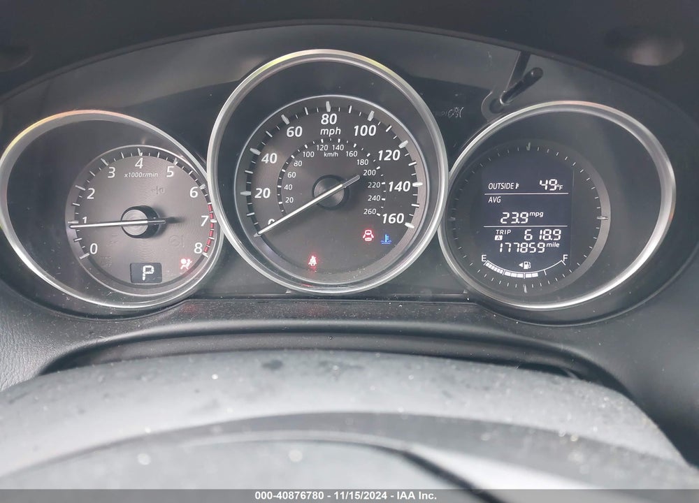 2013 MAZDA CX-5 GRAND TOURING VIN: JM3KE4DEXD0106492