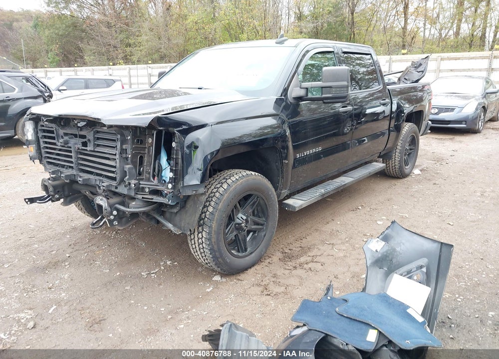 2018 CHEVROLET SILVERADO 1500 CUSTOM VIN: 3GCUKPEC7JG622079