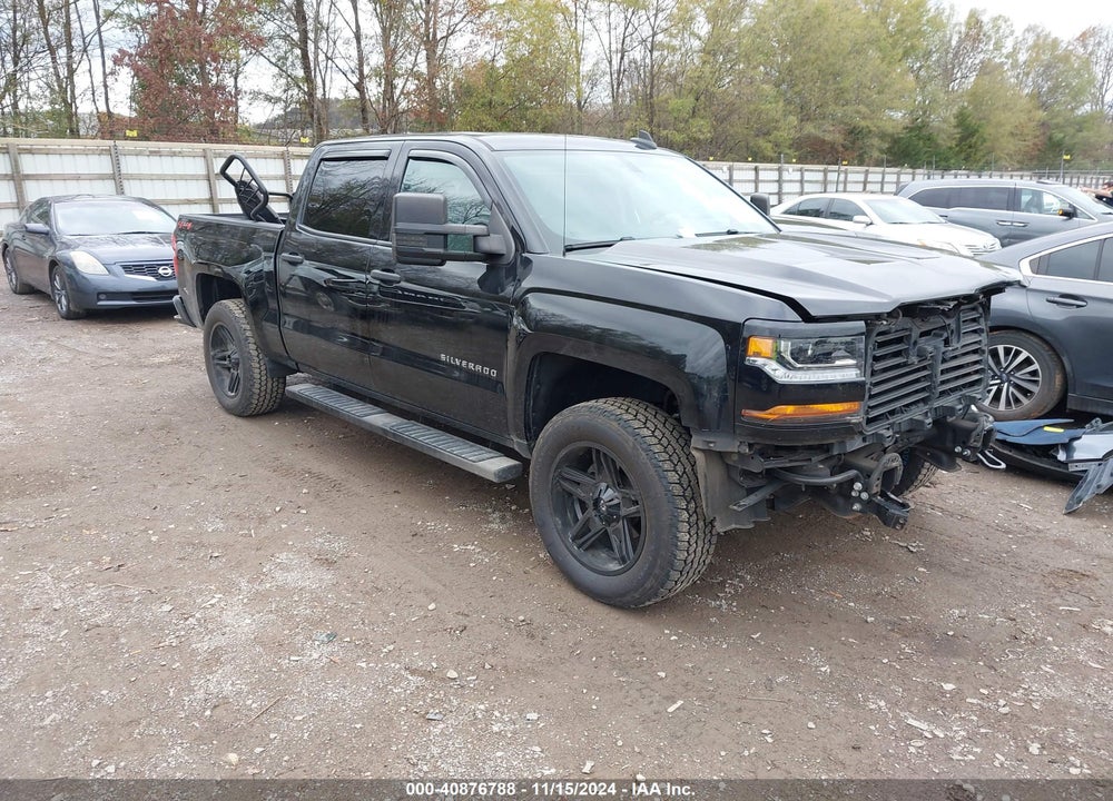 2018 CHEVROLET SILVERADO 1500 CUSTOM VIN: 3GCUKPEC7JG622079