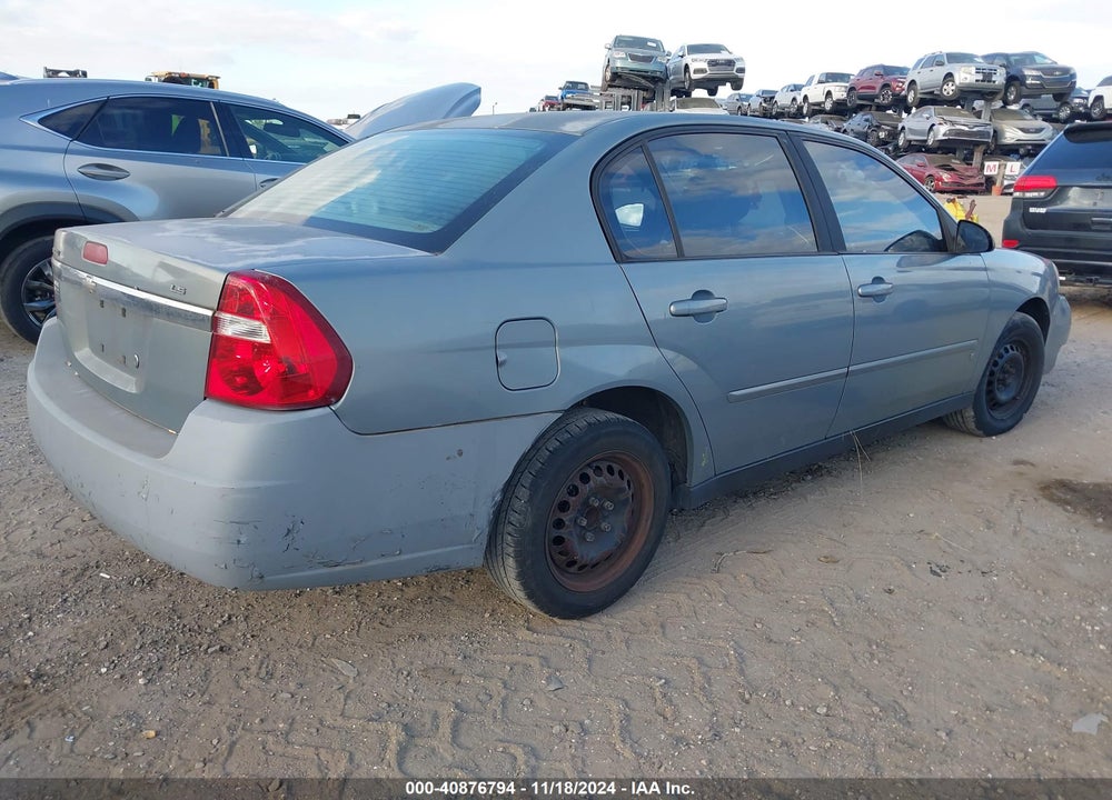 2007 CHEVROLET MALIBU LS VIN: 1G1ZS57F17F119524