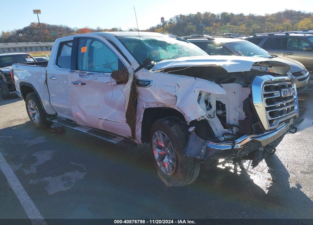 2019 GMC SIERRA 1500 SLT VIN: 3GTU9DED2KG236559