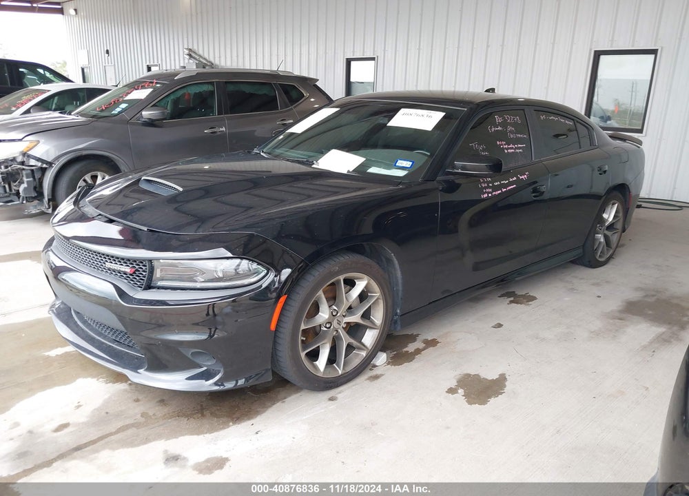 2022 DODGE CHARGER VIN: 2C3CDXHG2NH186188