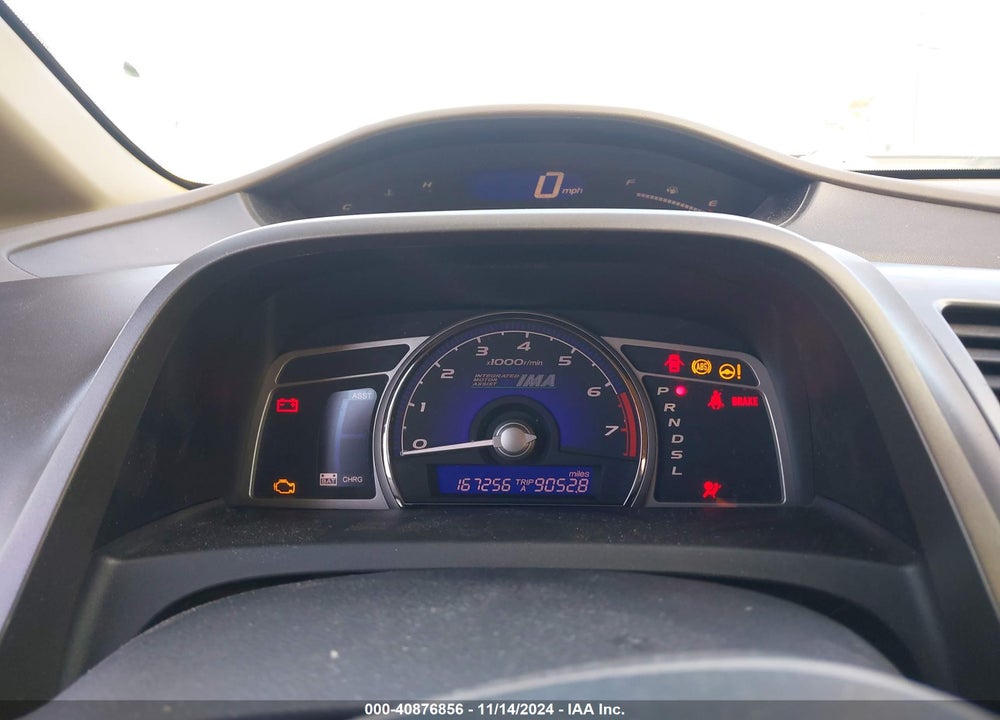 2008 HONDA CIVIC HYBRID VIN: JHMFA36208S000869