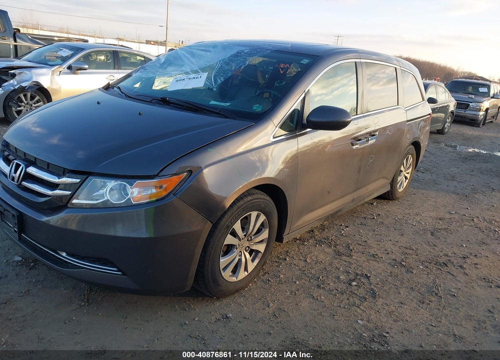 2016 HONDA ODYSSEY EX-L VIN: 5FNRL5H61GB131518