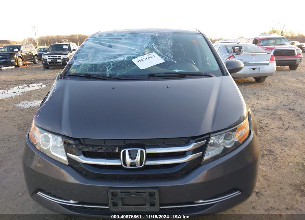 2016 HONDA ODYSSEY EX-L VIN: 5FNRL5H61GB131518