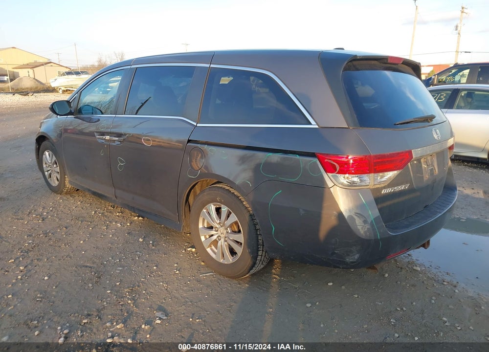 2016 HONDA ODYSSEY EX-L VIN: 5FNRL5H61GB131518