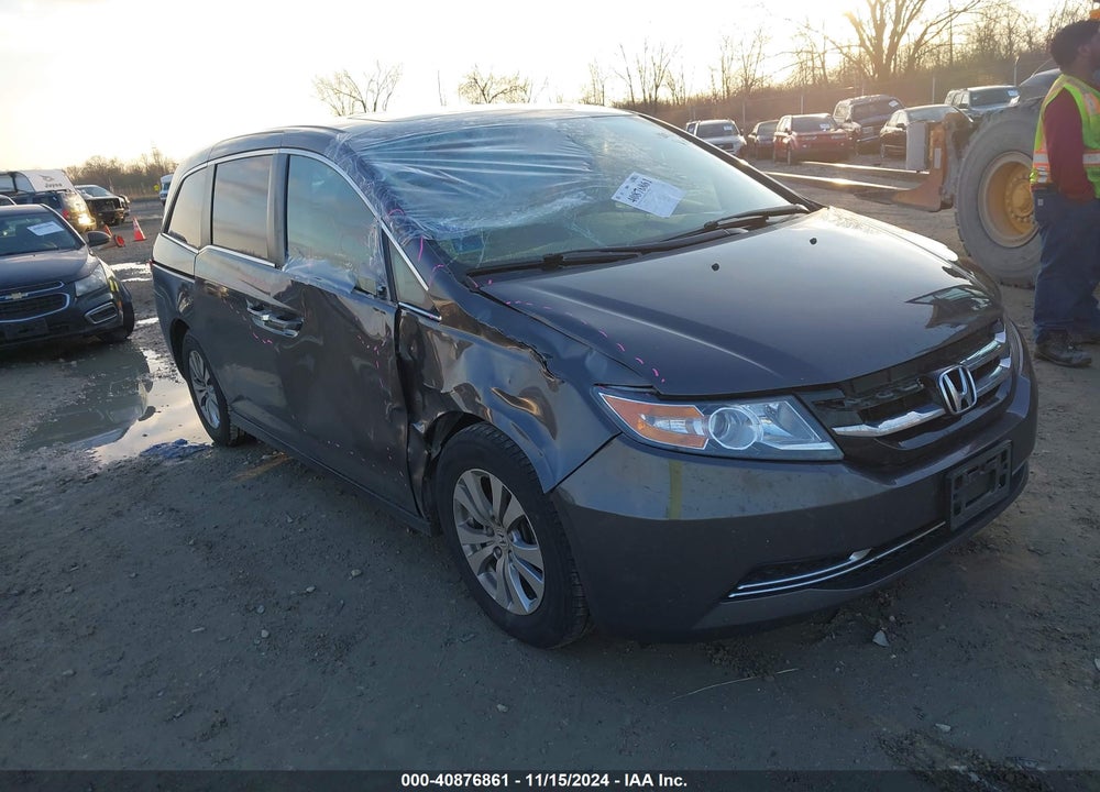 2016 HONDA ODYSSEY EX-L VIN: 5FNRL5H61GB131518