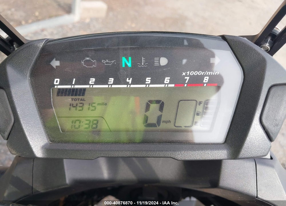 2014 HONDA NC700X VIN: JH2RC6308EK000697