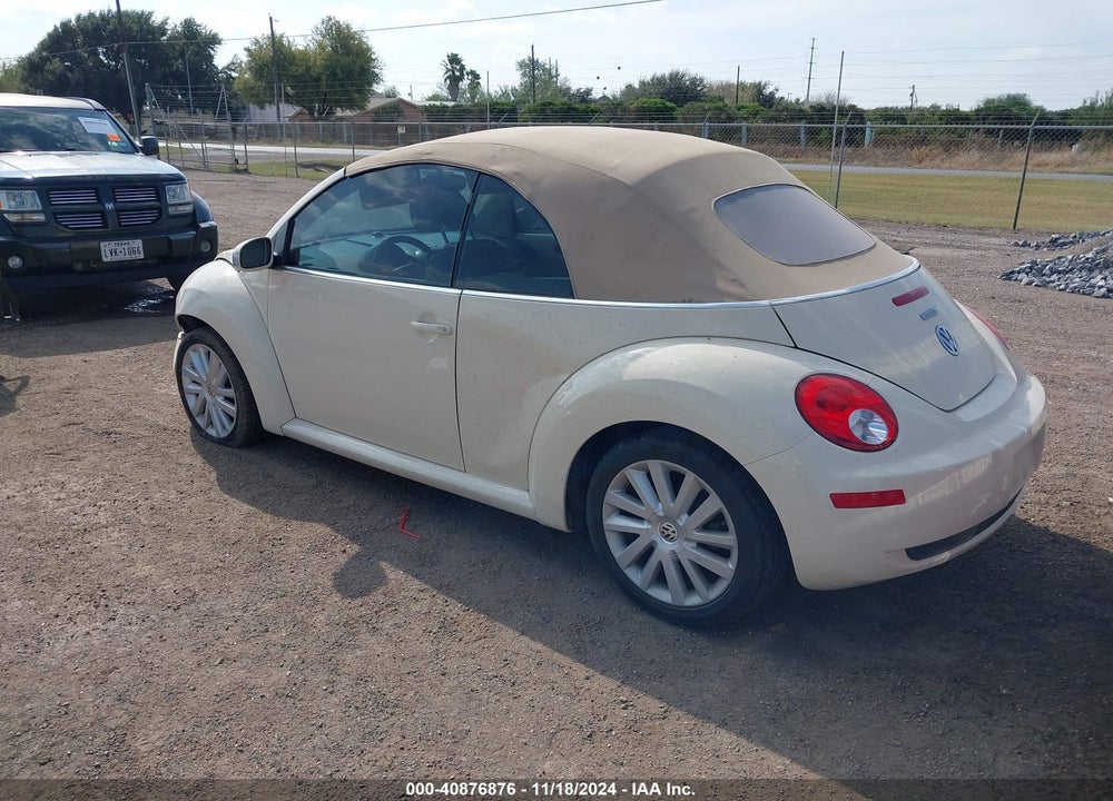2008 VOLKSWAGEN NEW BEETLE SE VIN: 3VWRF31YX8M402299
