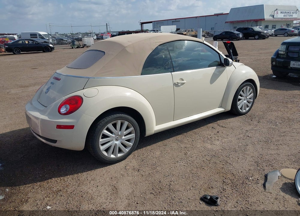 2008 VOLKSWAGEN NEW BEETLE SE VIN: 3VWRF31YX8M402299