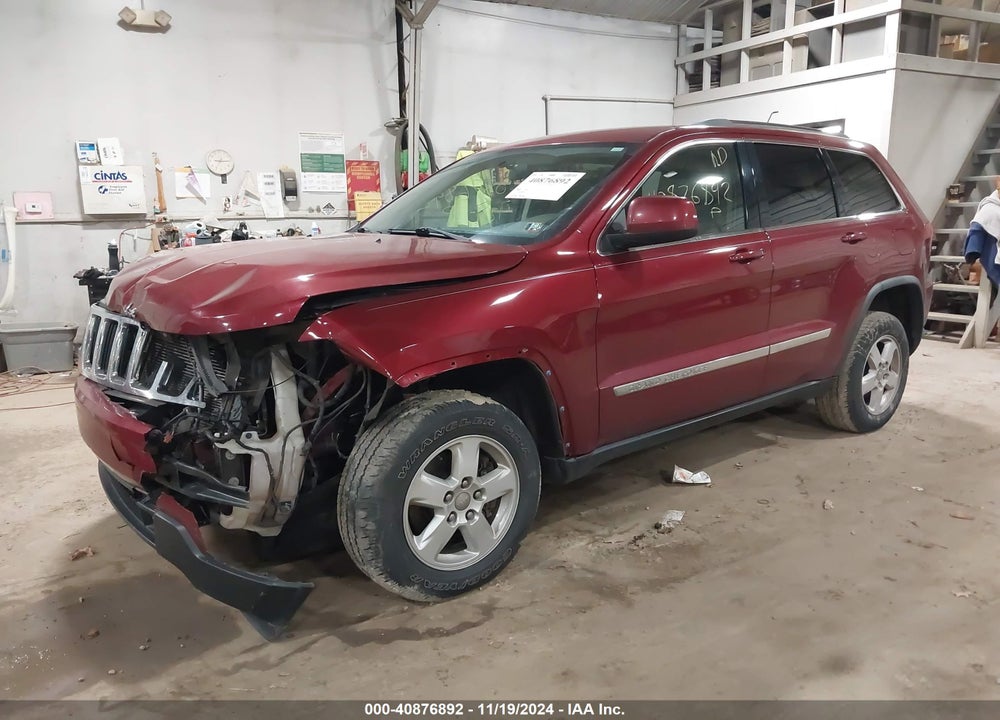 2012 JEEP GRAND CHEROKEE LAREDO VIN: 1C4RJFAG9CC161467