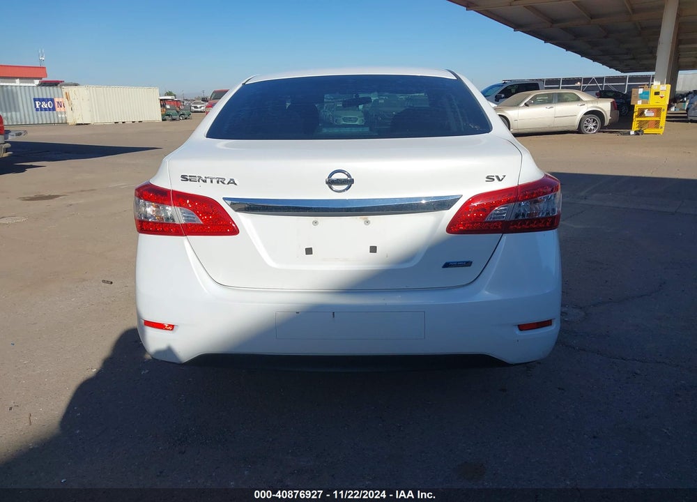 2013 NISSAN SENTRA SV VIN: 3N1AB7AP3DL747672