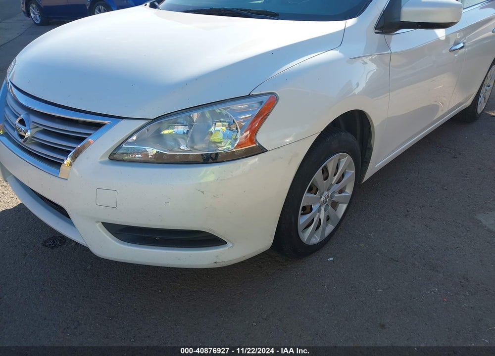 2013 NISSAN SENTRA SV VIN: 3N1AB7AP3DL747672