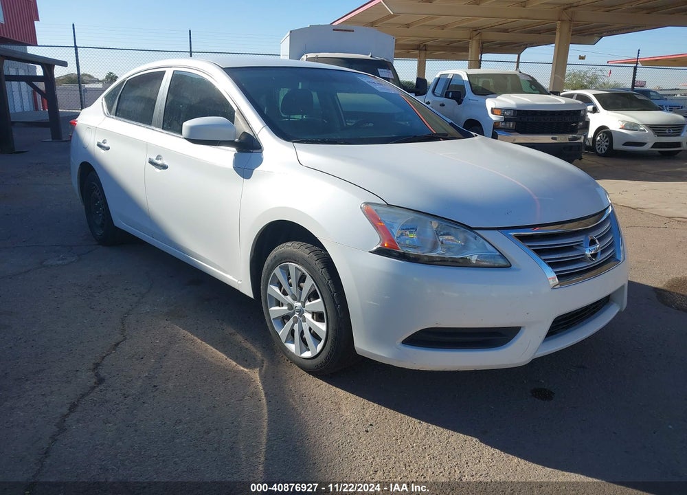 2013 NISSAN SENTRA SV VIN: 3N1AB7AP3DL747672
