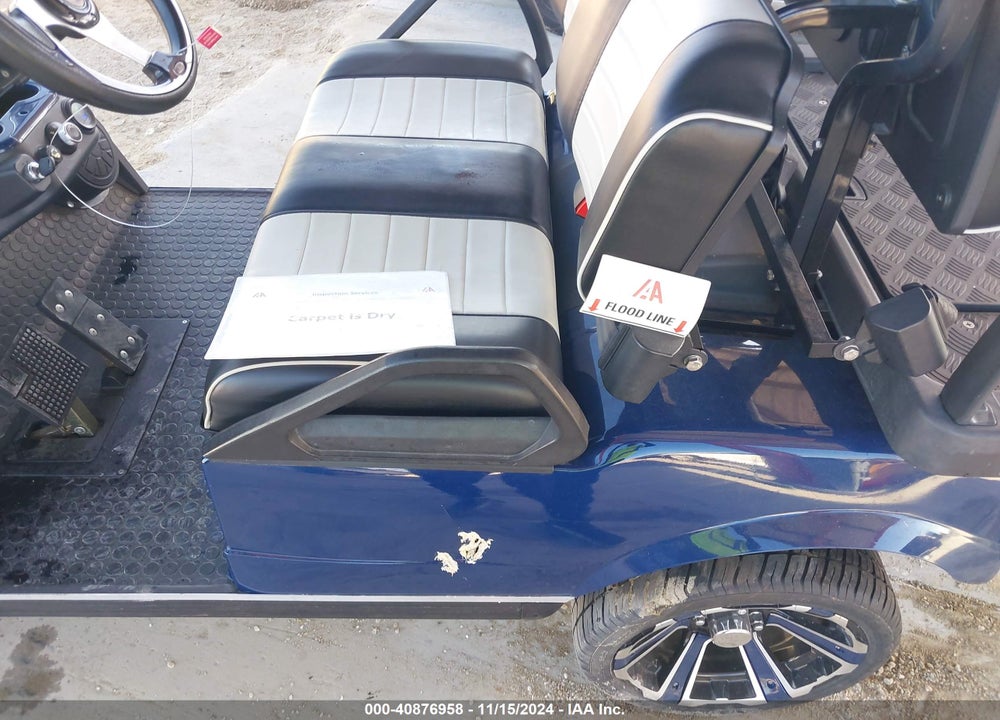 2022 GOLF CART EVOL VIN: 202206577