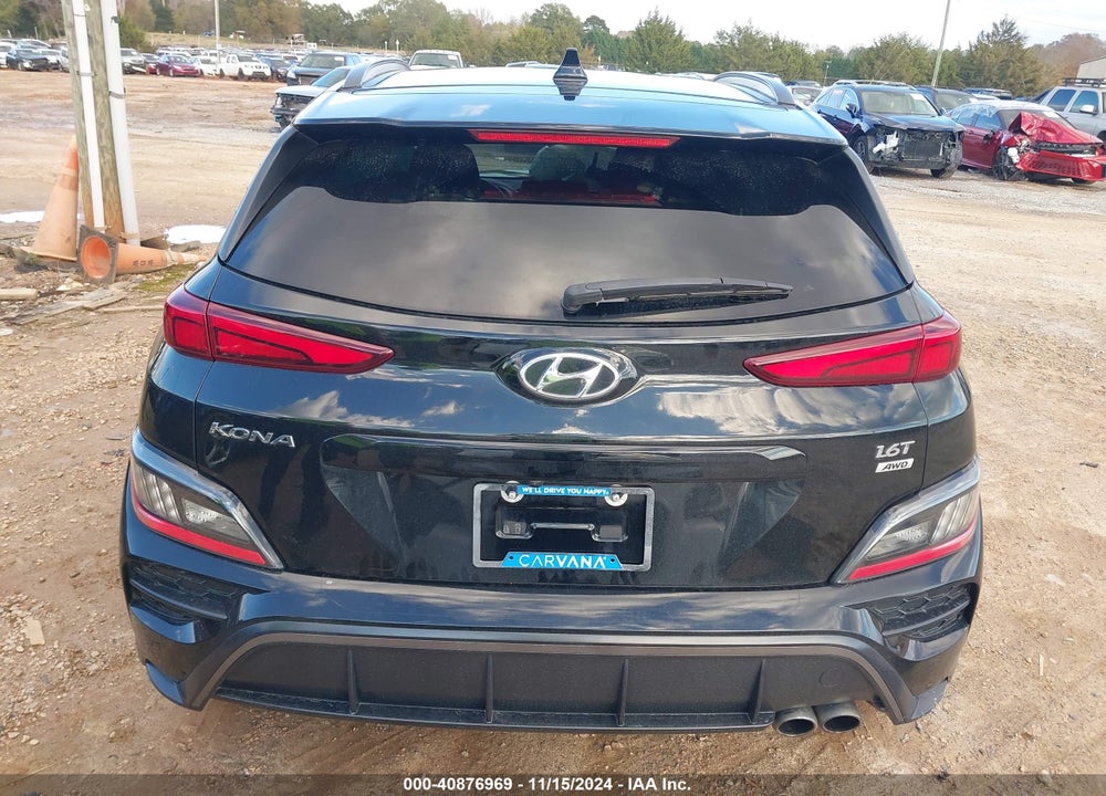 2022 HYUNDAI KONA VIN: KM8K3CA30NU843556