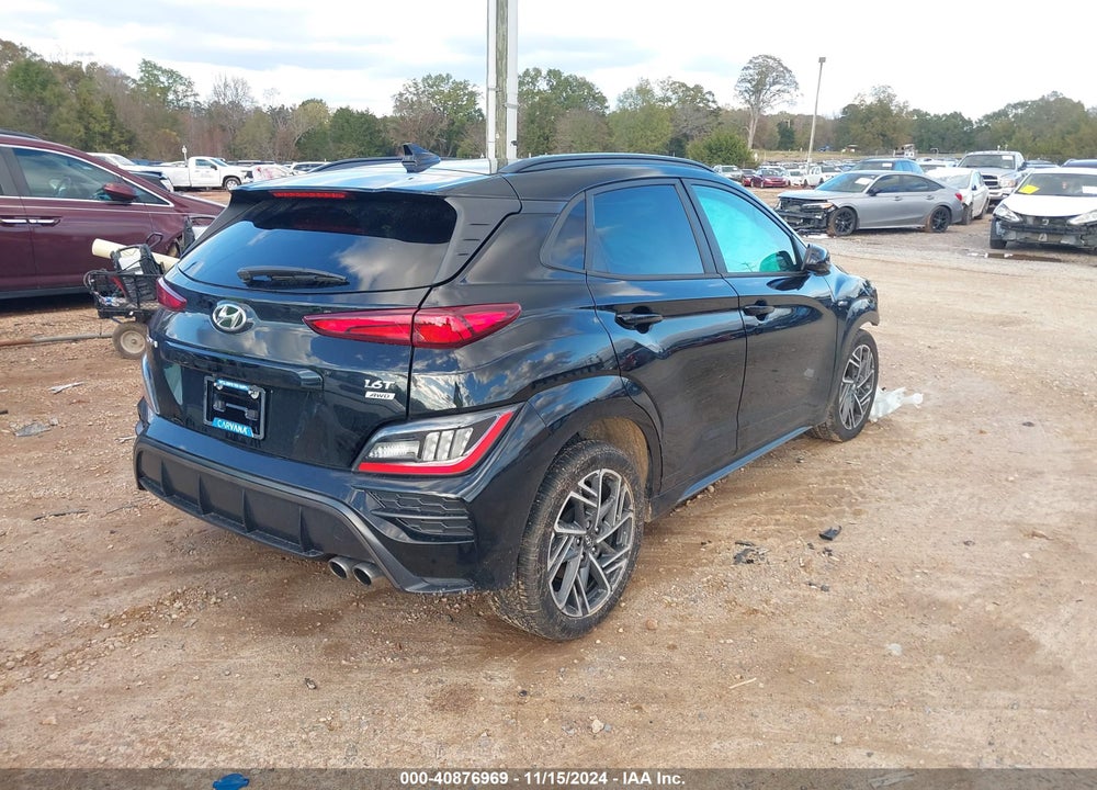 2022 HYUNDAI KONA VIN: KM8K3CA30NU843556
