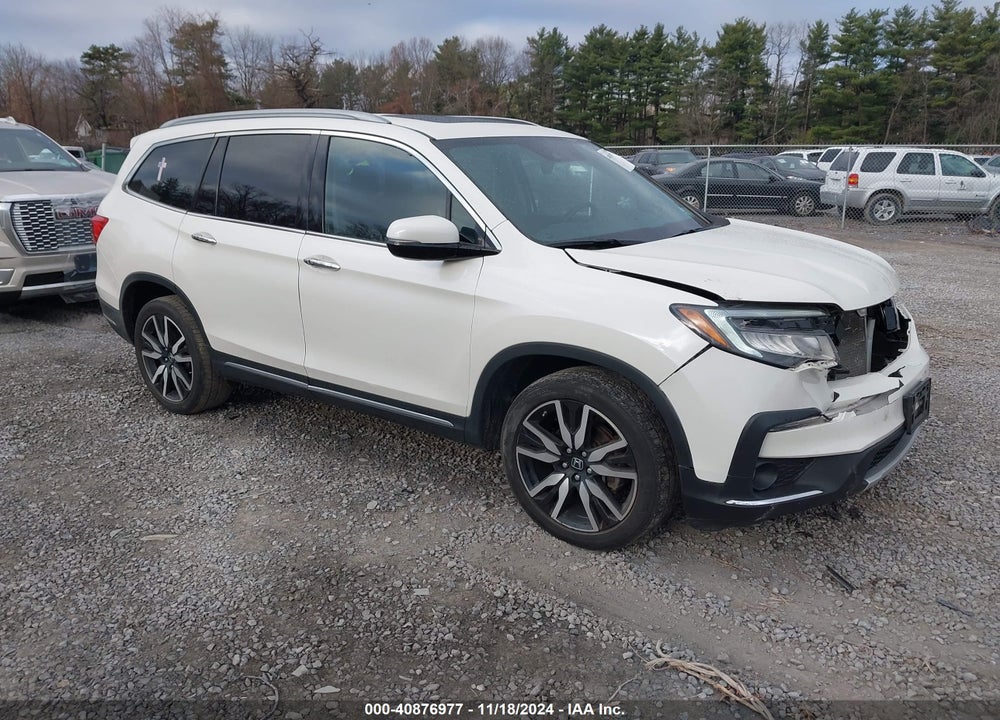 2019 HONDA PILOT TOURING VIN: 5FNYF6H66KB071544