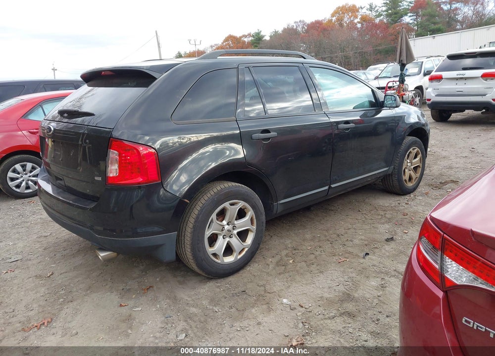 2013 FORD EDGE SE VIN: 2FMDK4GC4DBB15722
