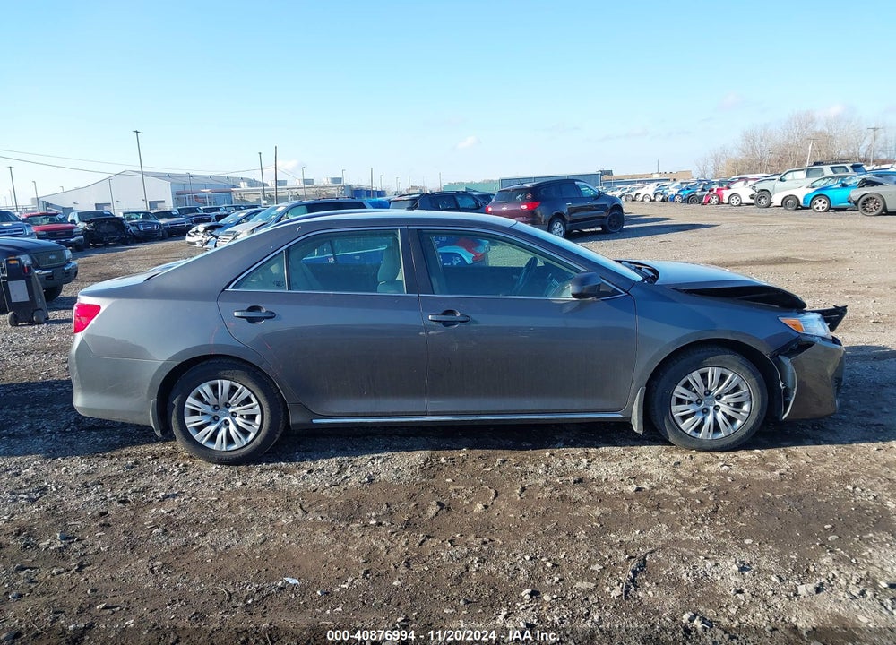 2013 TOYOTA CAMRY LE VIN: 4T1BF1FK4DU639062