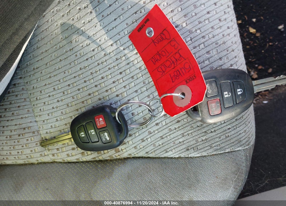 2013 TOYOTA CAMRY LE VIN: 4T1BF1FK4DU639062