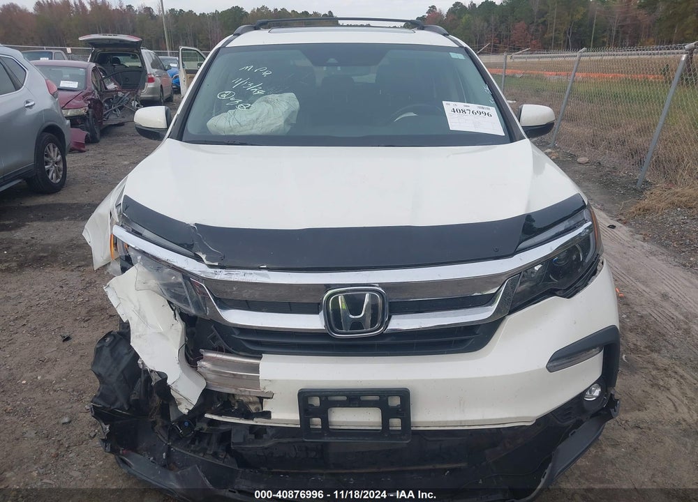 2019 HONDA PILOT EX-L VIN: 5FNYF6H53KB016265