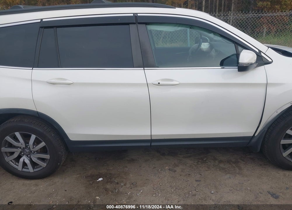 2019 HONDA PILOT EX-L VIN: 5FNYF6H53KB016265