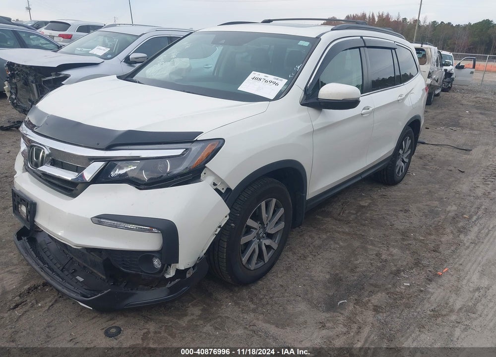 2019 HONDA PILOT EX-L VIN: 5FNYF6H53KB016265